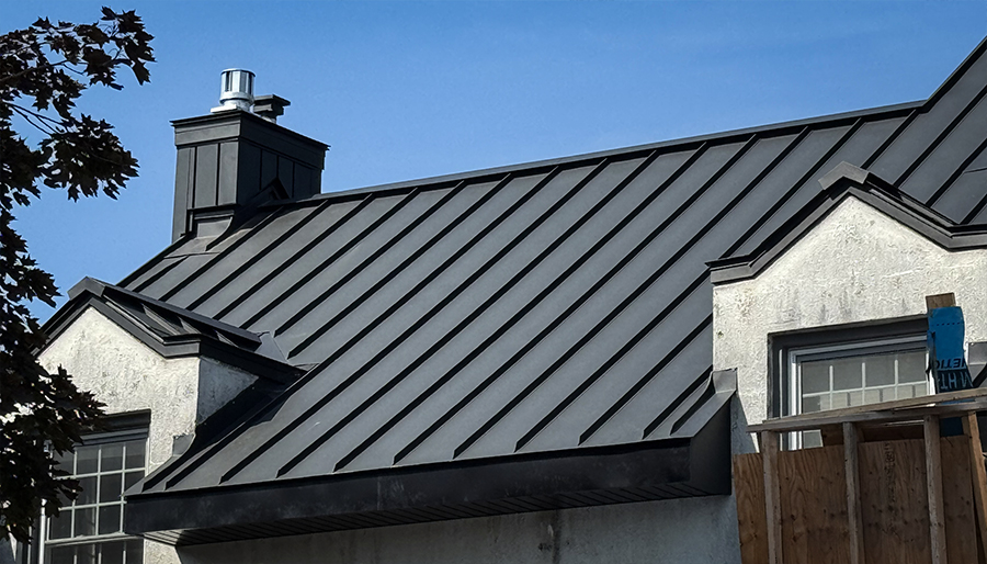 A Roof That Respects the Architecture